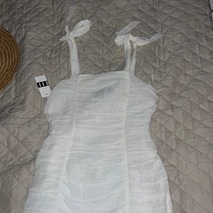 White Mini Dress
